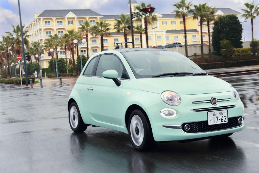 Fiat 500 авто цвета