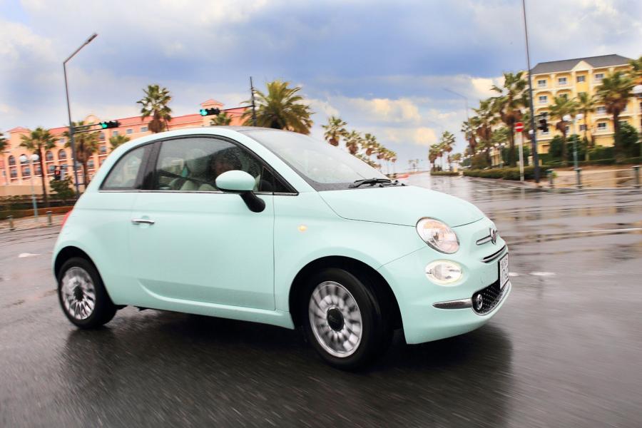 Fiat 500 авто цвета