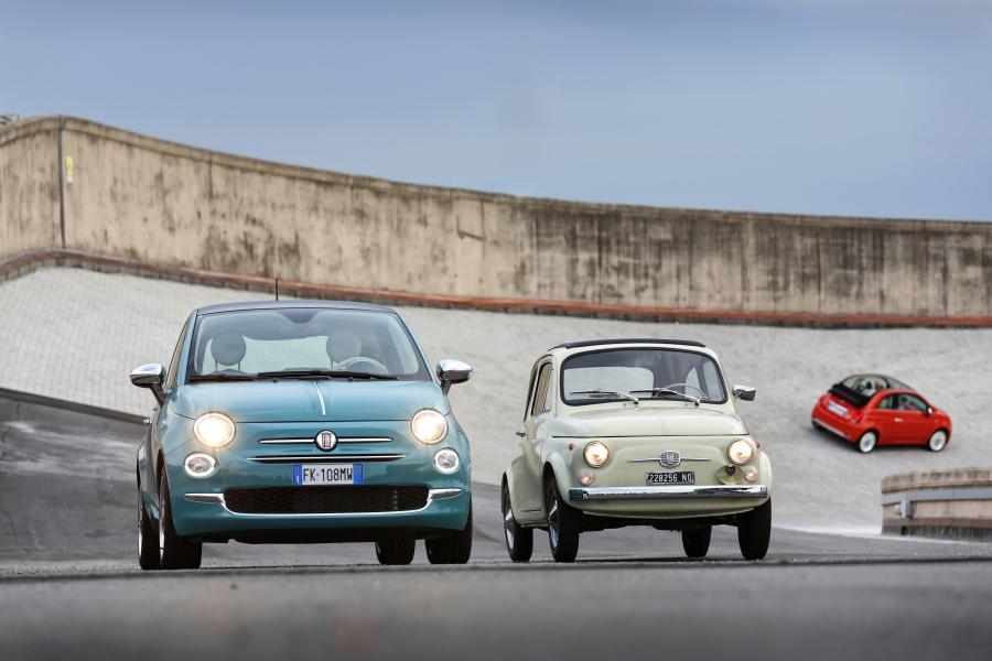 Fiat 500 путешествие