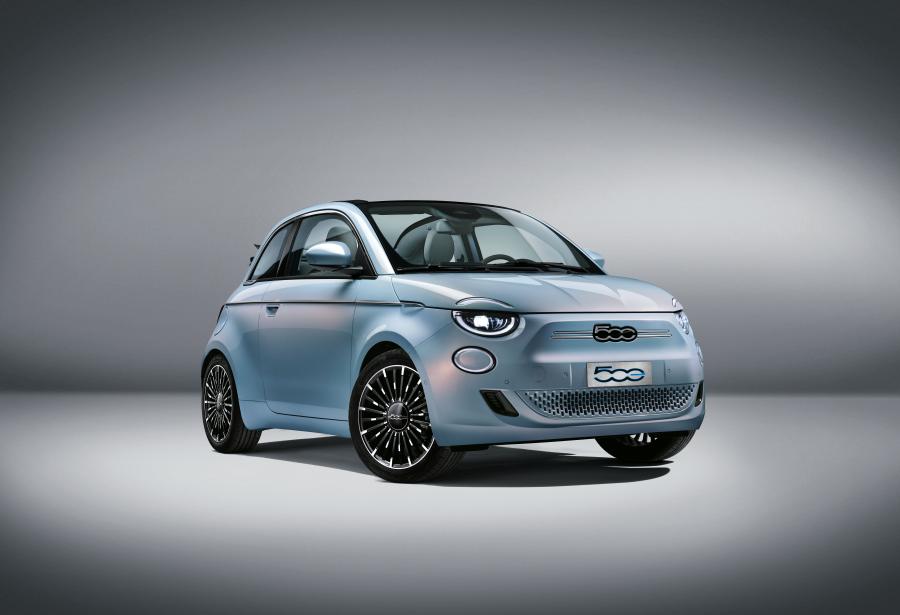 Fiat 500c Cabrio Blue