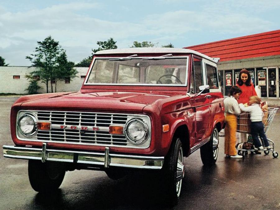 Ford Bronco Wagon V Kuzove U15 1972 Goda Vypuska Foto 1 Vercity