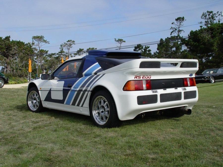 Ford rs200 ралли