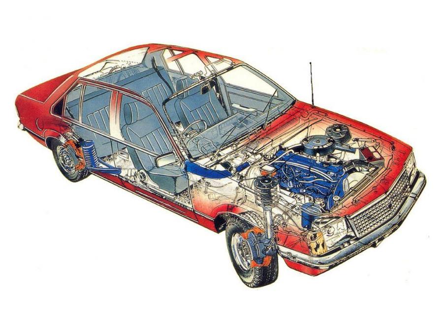 Cutaway Opel