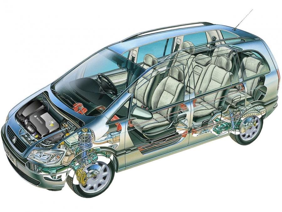 Cutaway Opel