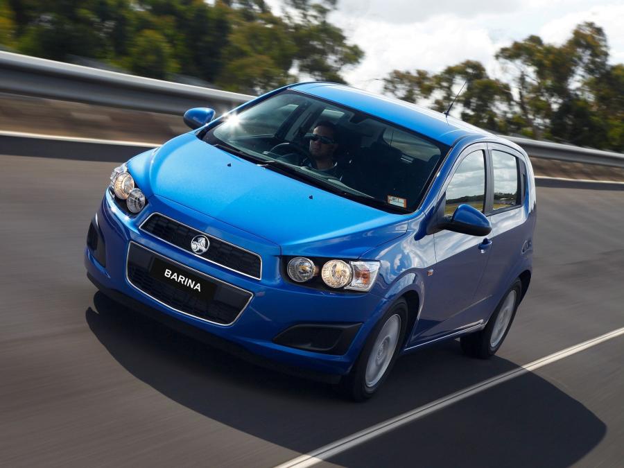 Chevrolet Aveo Sonic 2011 Holden TL Barina