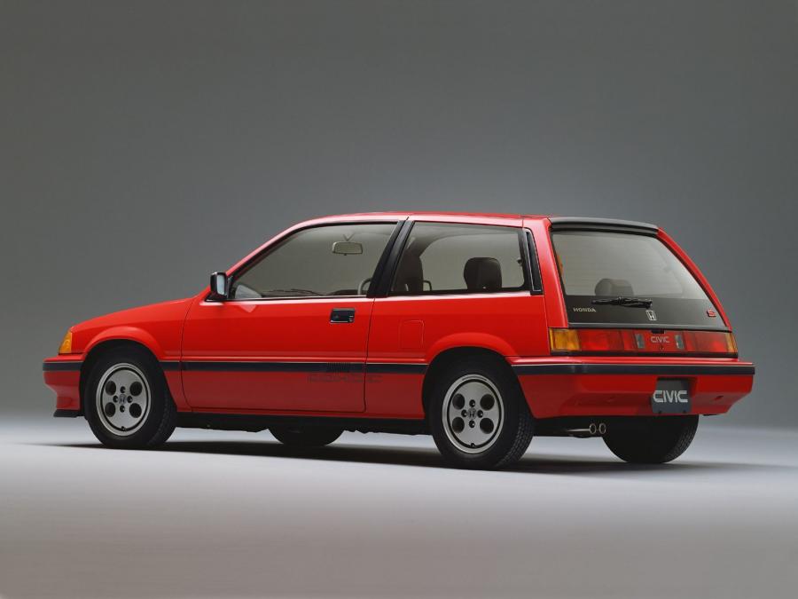 Honda Civic Si Hatchback 1984 года (JP) (фото 2 из 8). 