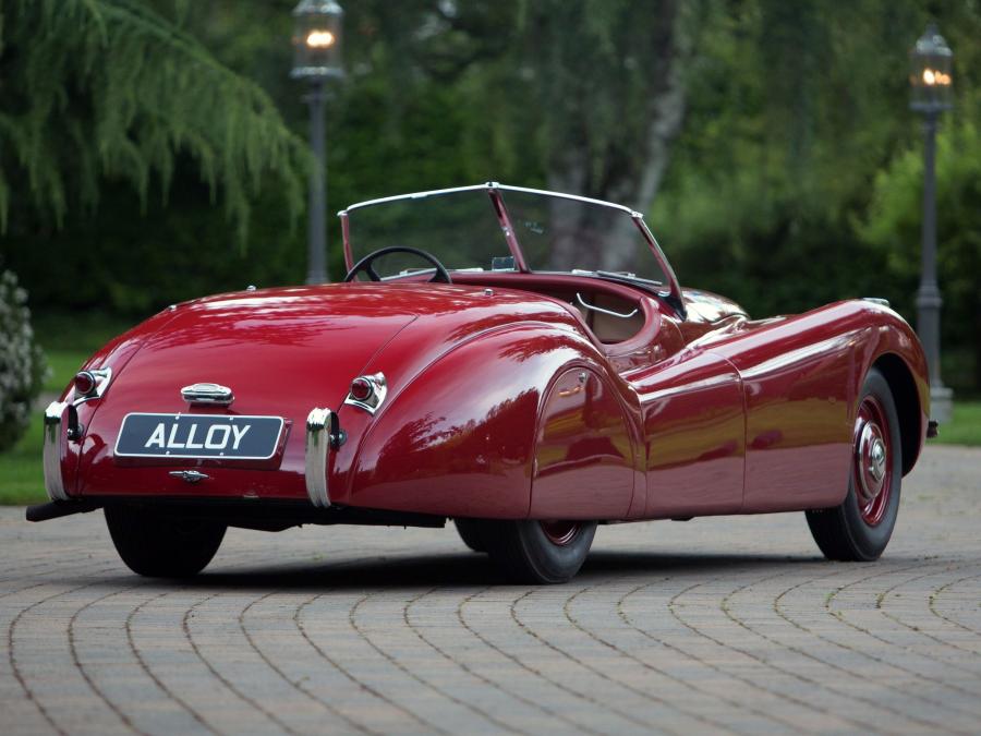 Jaguar xk120 родстер