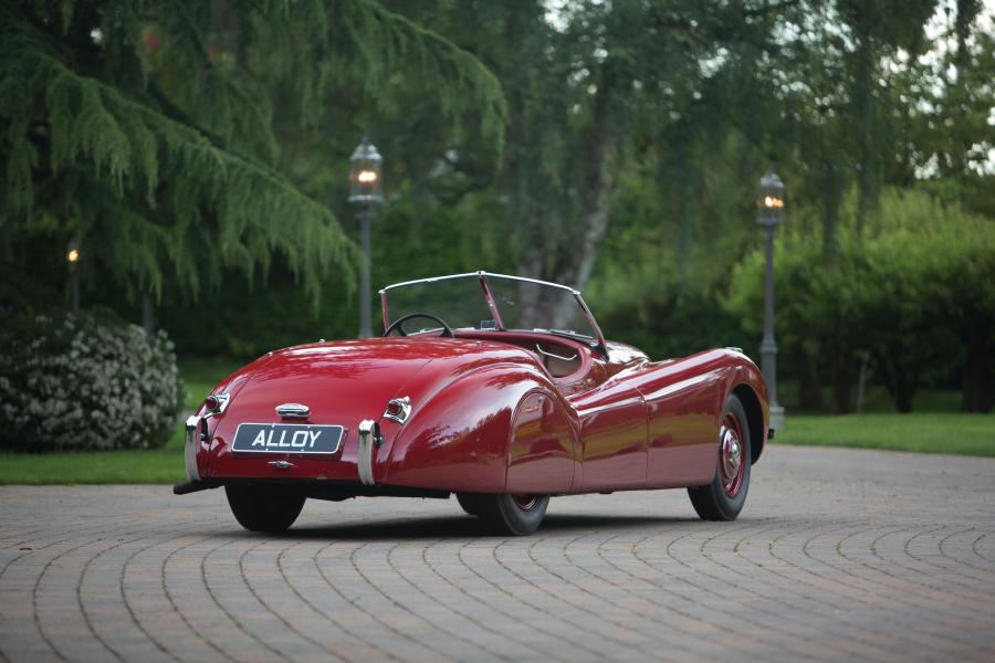 Jaguar xk120 родстер