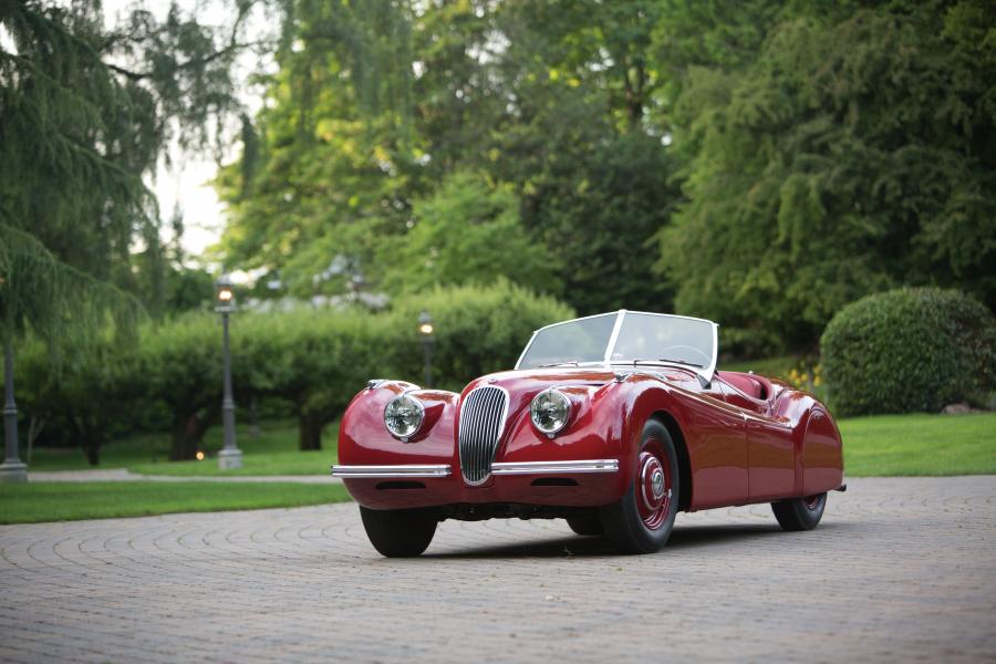 Jaguar xk120 родстер