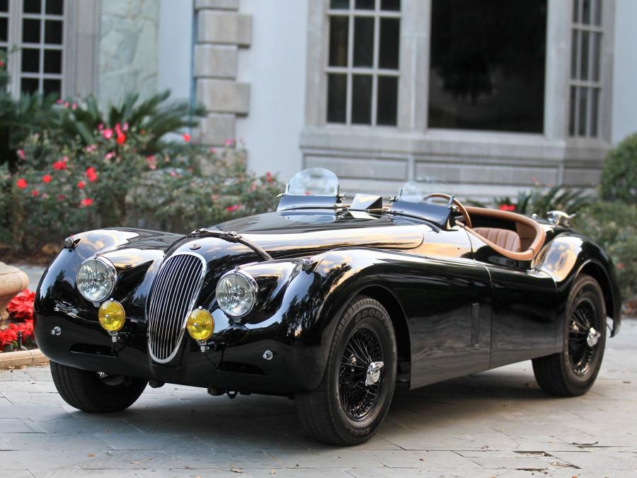 Jaguar xk120 родстер