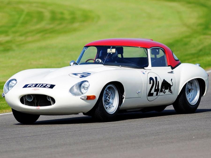 Jaguar e-Type Lightweight 1963. Jaguar e Type Goodwood. Me-1963.