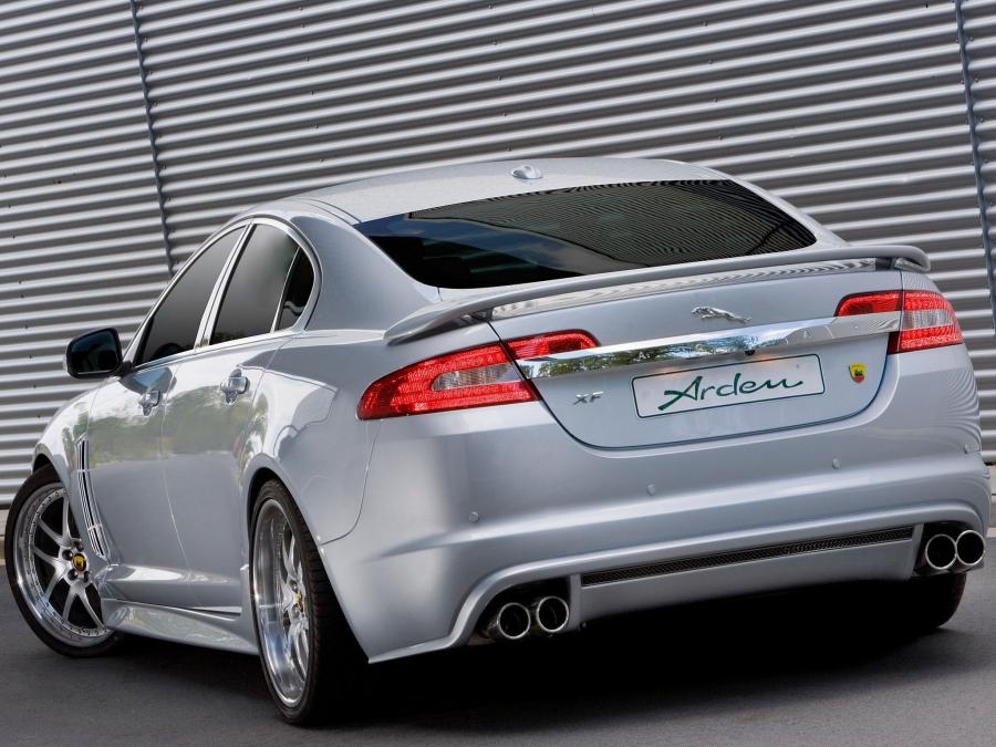 Jaguar XF дрифт