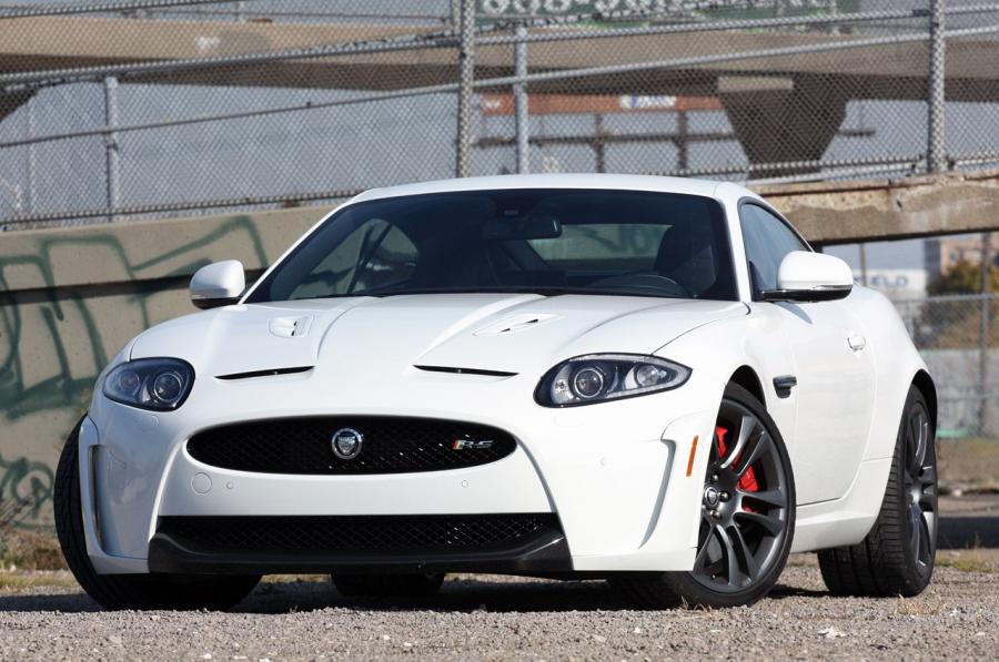 Jaguar XK черные фары