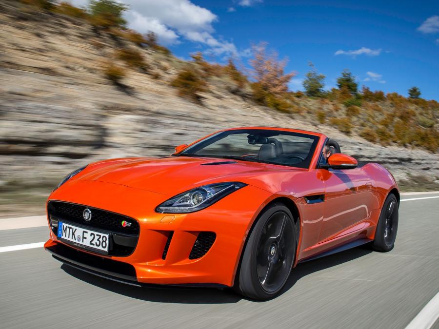 Ягуар машина f Type 2013