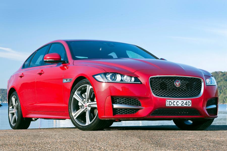 Jaguar XF R-Sport 2016 года выпуска для рынка Австралии и Океании. Фото ...