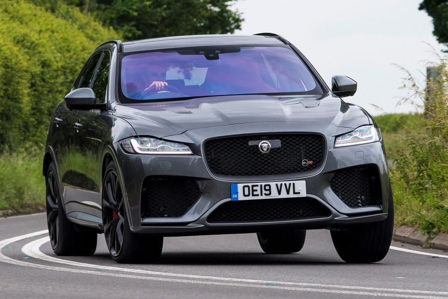 Jaguar f Pace SVR Lister