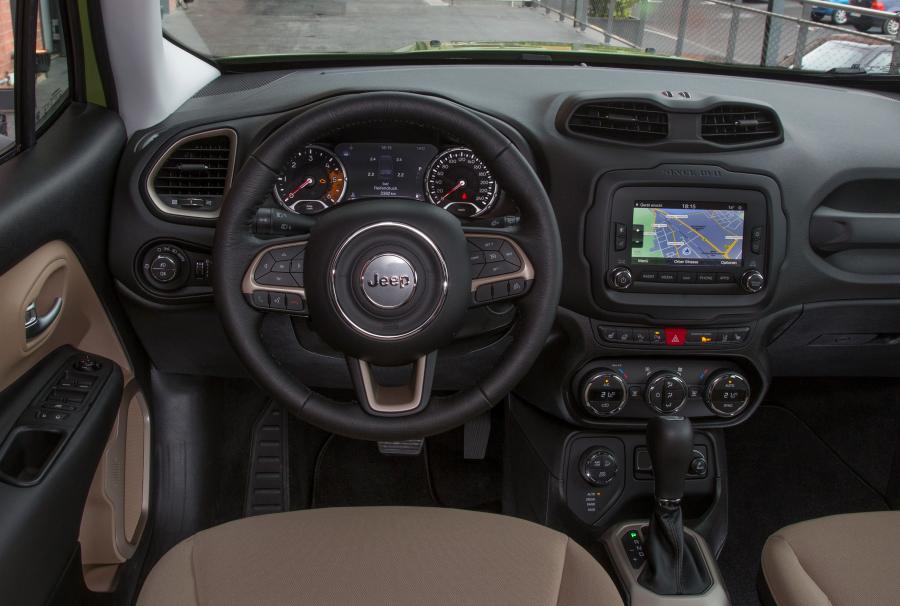 Jeep renegade интерьер