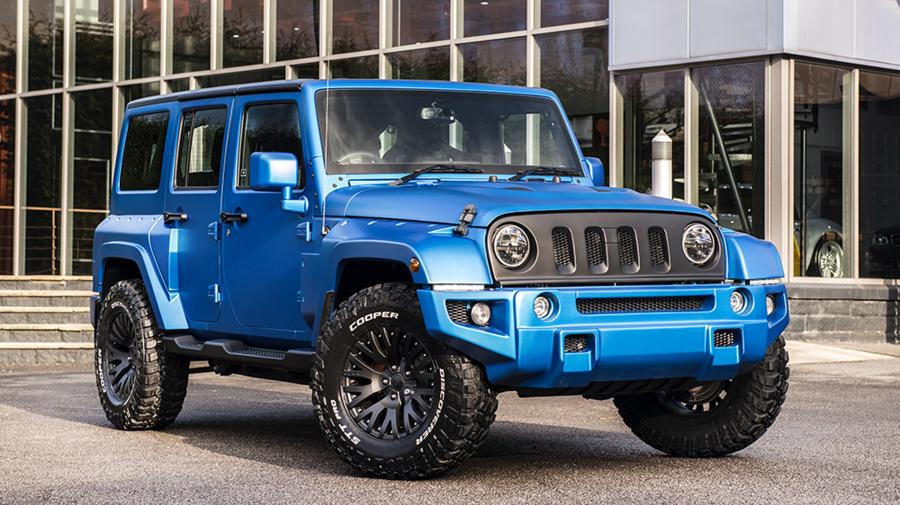 Jeep Wrangler Unlimited Black Hawk 