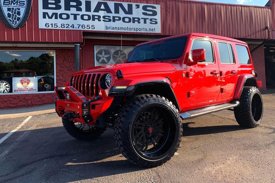 Jeep Wrangler 22 Wheels