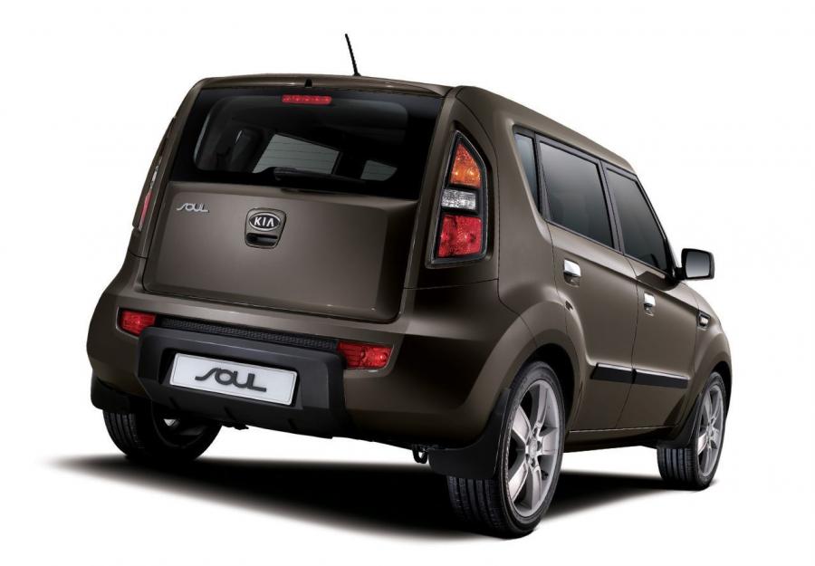 Kia Soul 2013 сзади