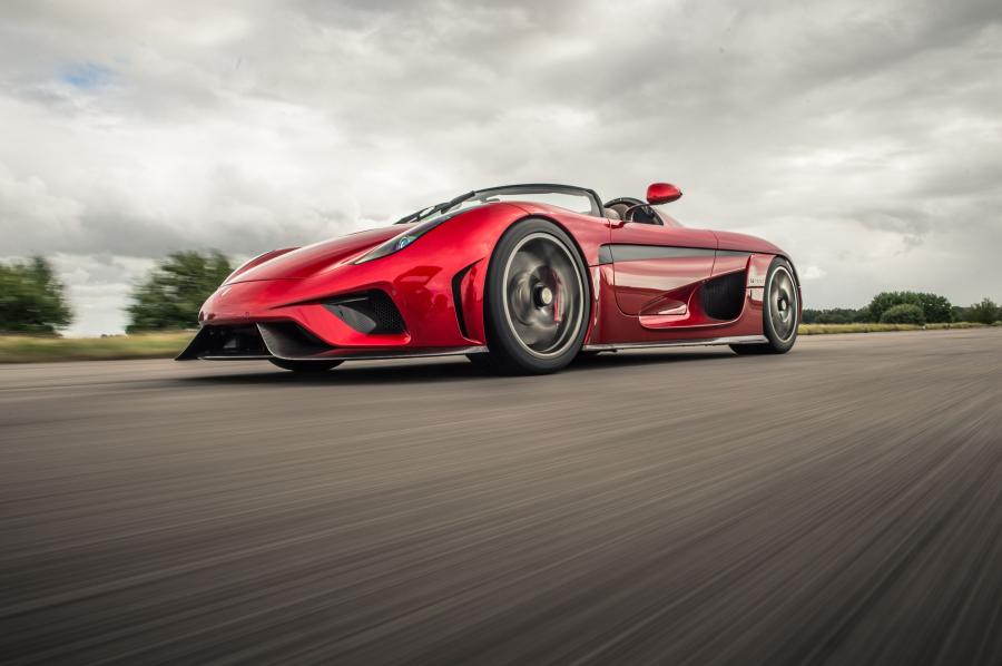 Koenigsegg Regera 1500 л с гибрид