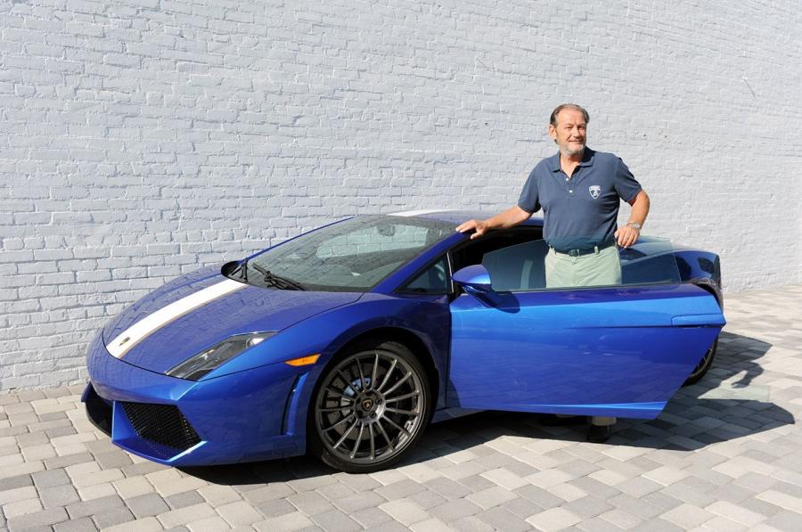 Lamborghini Gallardo lp550 2 Spyder Blue