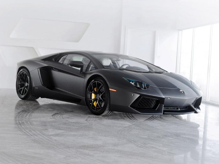 Lamborghini Aventador lp700 4 авто ру Black