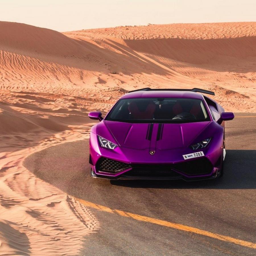 Lamborghini Huracan С„РёРѕР»РµС‚РѕРІС‹Р№