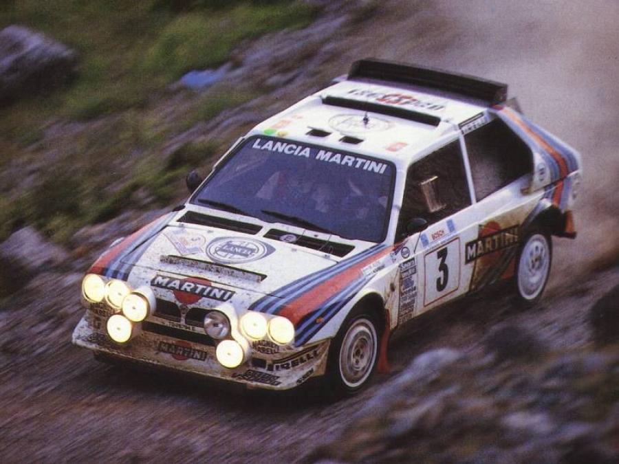 Lancia Delta integrale s4 Rally