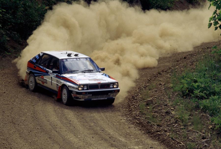 Lancia Delta integrale Rally Group b