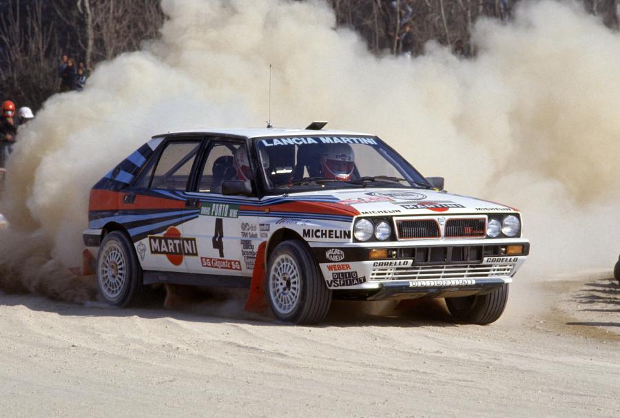 Lancia Delta integrale Rally Group b