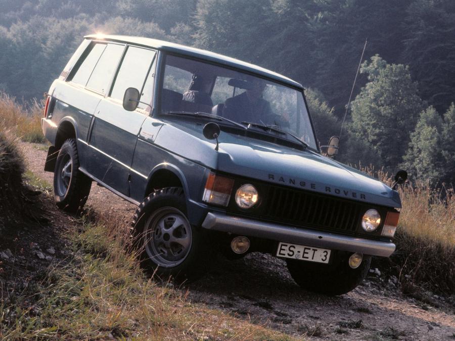 Land Rover Range Rover 3-Door 1970 года выпуска для рынка Европы, без ...
