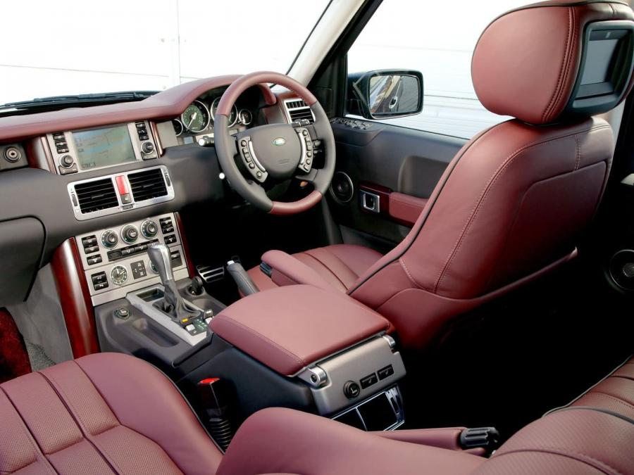 Range Rover Sport 2012 с красным салоном