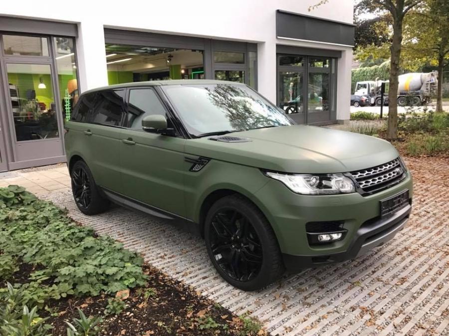 Land Rover Range Rover Sport NATO Olive by Print Tech 2016 года (фото 4 из ...