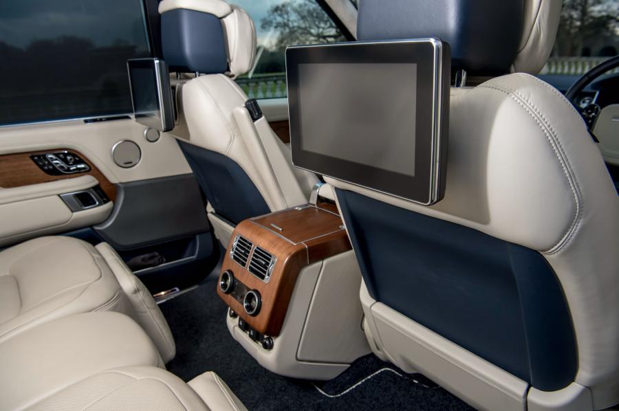 Интерьер Land Rover Range Rover SVAutobiography LWB в кузове L405 2017 ...