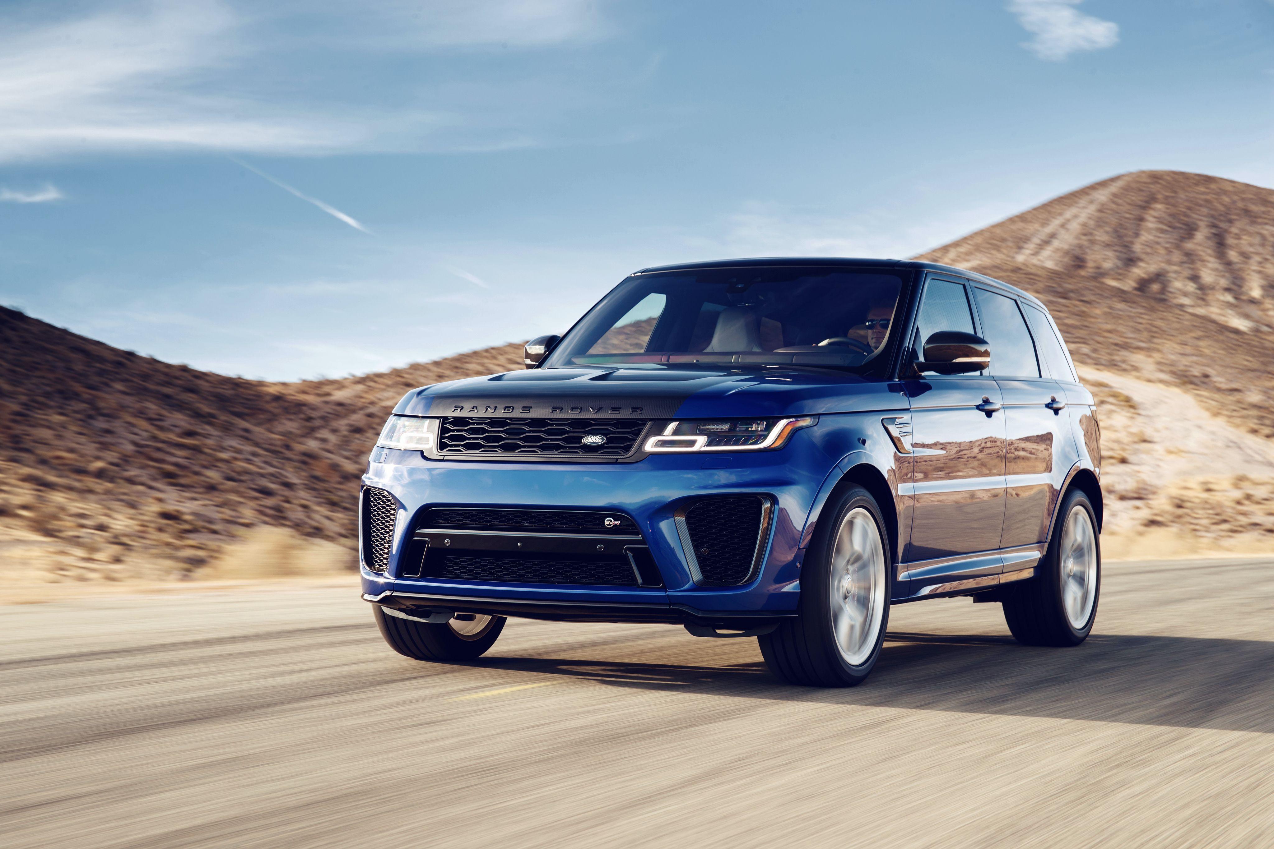 Land Rover Range Rover Sport SVR в кузове L494 2017 года выпуска для ...