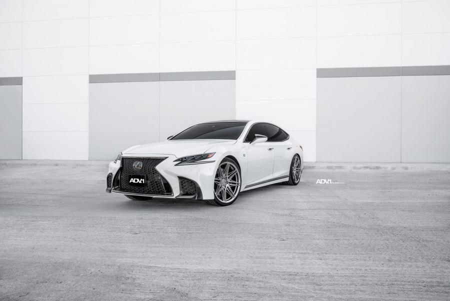 Lexus LS500 F-Sport on ADV.1 Wheels (ADV08 FLOWSPEC) 2020 года выпуска ...