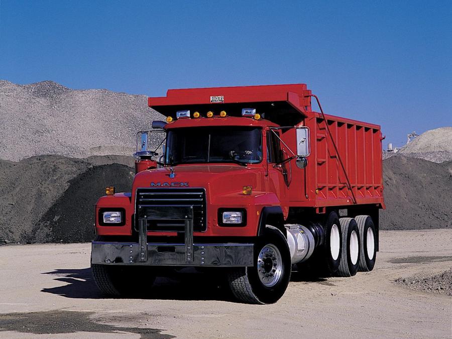 Mack RD600 Dump Truck 1990 года (фото 1 из 1) .