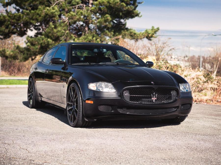 Maserati Quattroporte 2020 черный