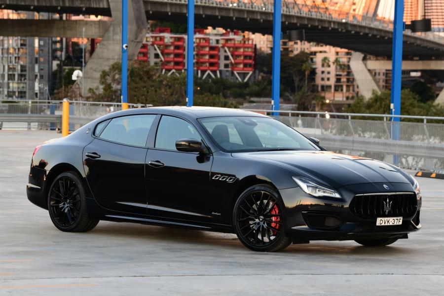 Maserati Quattroporte 2020 черный