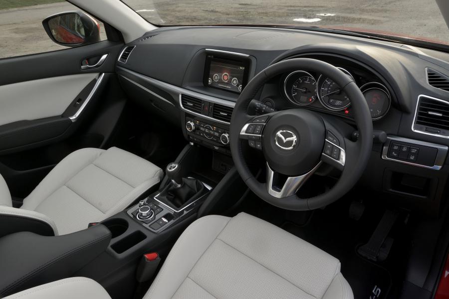 Mazda cx 5 интерьер