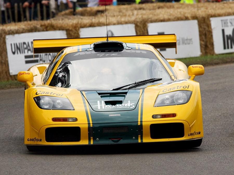 MCLAREN f1 GTR Orange