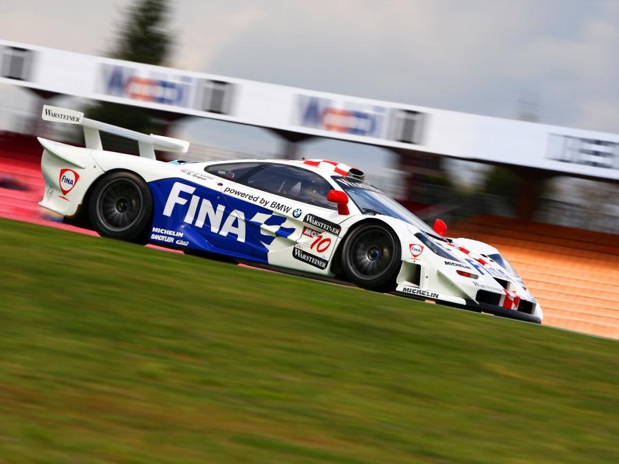 MCLAREN f1 GTR Longtail Orange