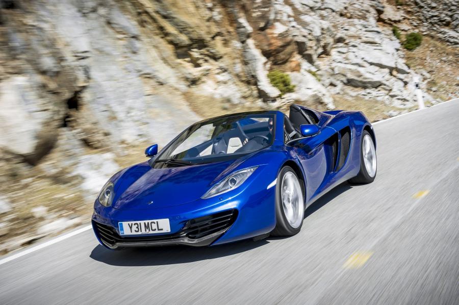 MCLAREN mp4 12c Blue