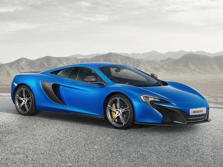 MCLAREN 650s Blue