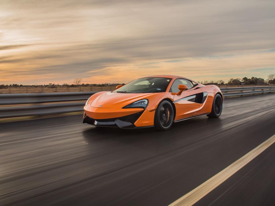 MCLAREN 570s оранжевый