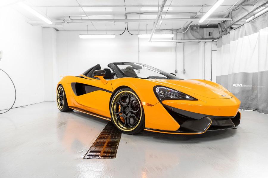 MCLAREN 570s оранжевый