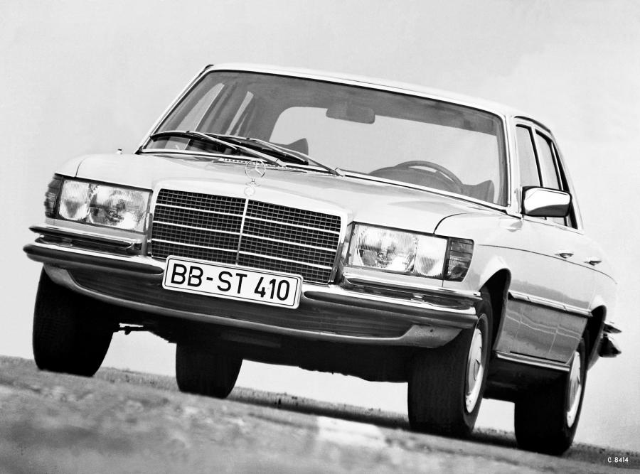 Mercedes-Benz S-Class 1972 года выпуска. Фото 1. VERcity
