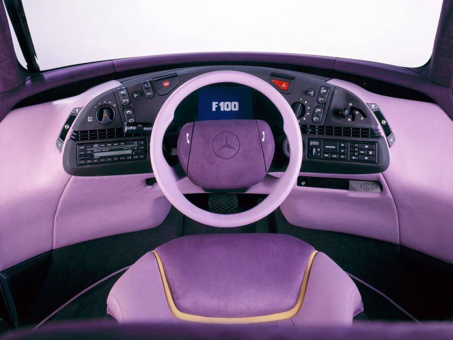 Mercedes-Benz F100 Concept 1991 года выпуска. Фото 4. VERcity