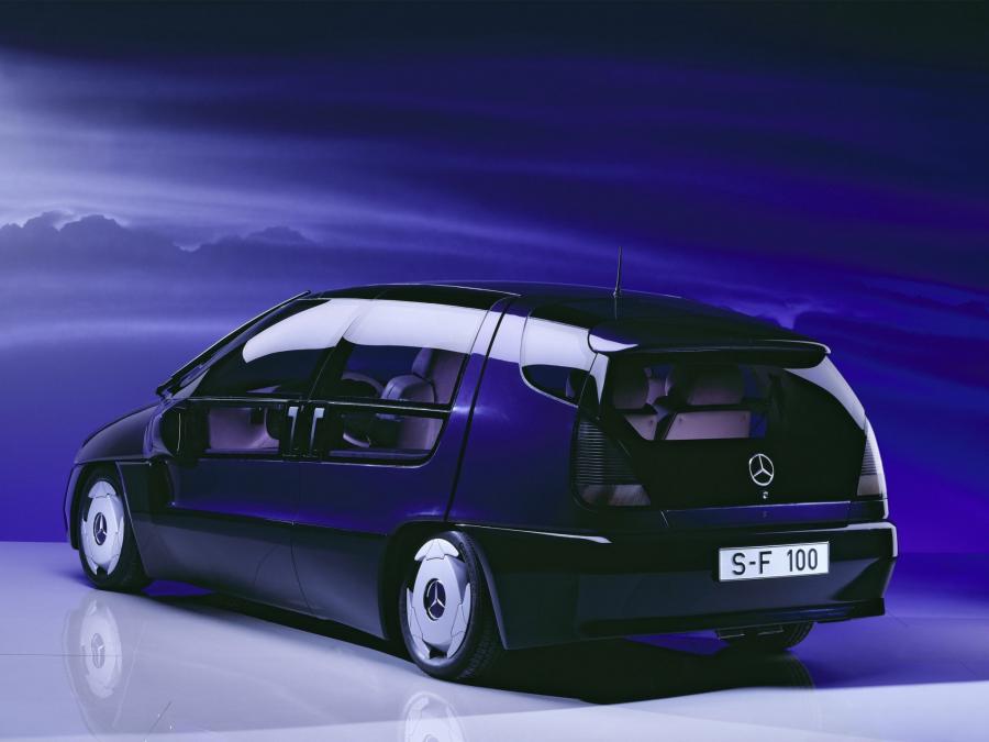 Mercedes-Benz F100 Concept 1991 года выпуска. Фото 9. VERcity